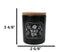 Wicca Midnight Ritual Black Rose Twilight Blush Pillar Candle Home Fragrance