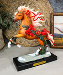 Chestnut Cheer Prancing Steed Horse Western Decor Figurine By Laurie Prindle