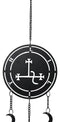 Dark Wicca Occultism Seal of Lilith Moon Sigil Spiral Wall Hanging Decoration