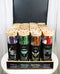 Pack Of 20 Dark Forest Fragranced Incense Sticks With Wood Holder Display Set