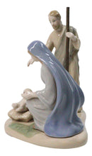 Christmas Nativity Holy Family Mary Joseph Jesus Bone China Porcelain Figurine