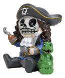 Furry Bones Arrr Matey Villain Pirate Captain Hook Peter Pan Figurine Furrybones