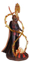 Fire Elemental Horned Wizard Sorcerer Demoniac Summoning Hellfire Magic Figurine