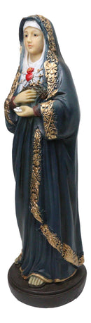 Our Lady of Seven Sorrows Mater Dolorosa Virgin Mary Statue With Base 12" Series