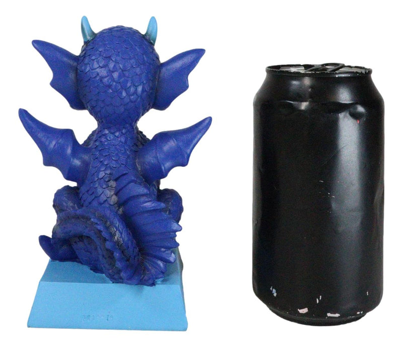 Ocean Blue Koan Cartoon Dragon Figurine Be Yourself Unless You Can Be A Dragon!