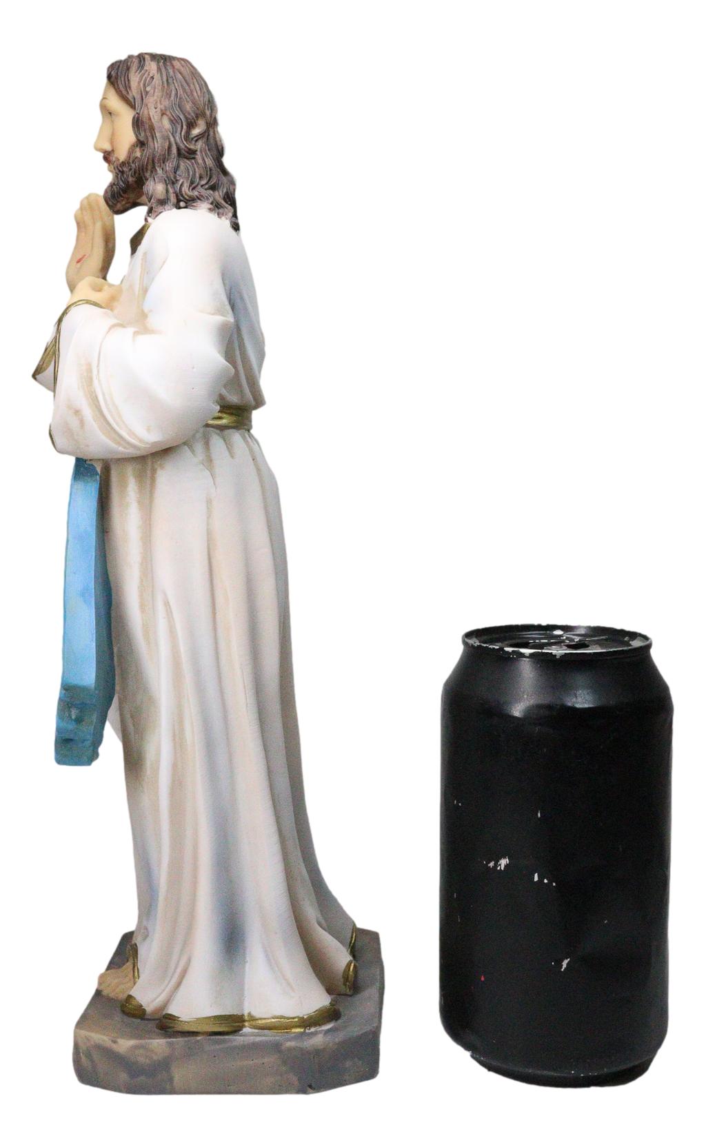 Christian Catholic Devotion Christian Divine Mercy of Jesus Christ Figurine 12"H - Ebros Gift