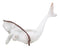 Set Of 6 Antique White Ocean Marine Mermaid Wall Hanging Decor Tree Ornaments