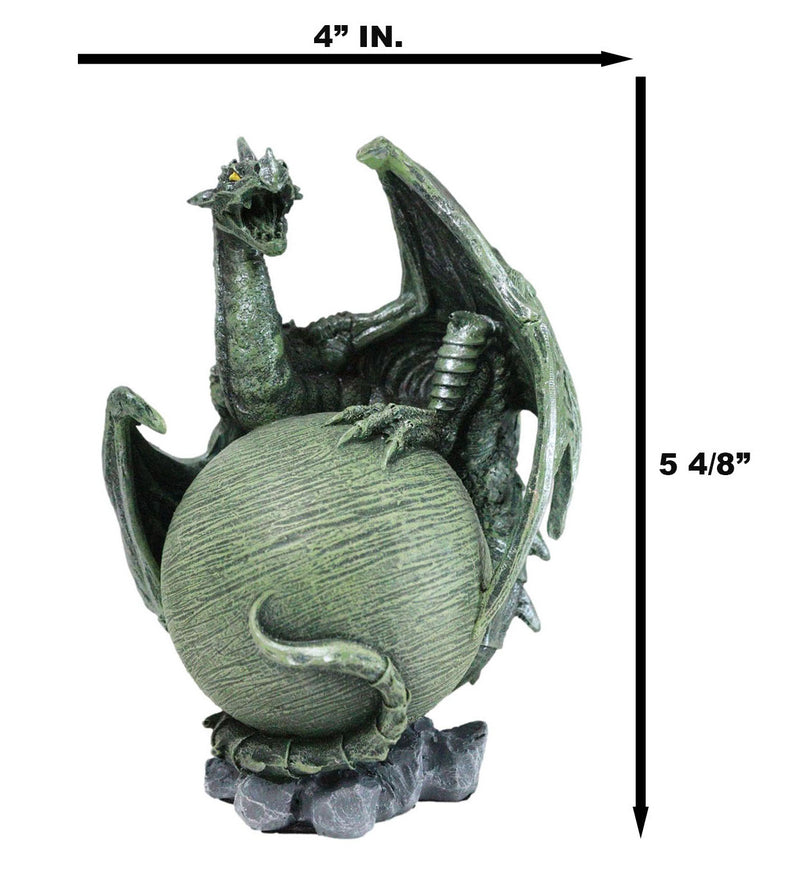 Solar Galaxy Planet Oa Terrestrial Guardian Green Scorpion Dragon Figurine