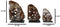 Balinese Wood Handicrafts Tropical River Angel Fish Family Set of 3 Figurines