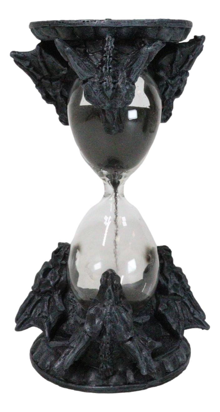 Invertible Sandtimer Ancient Guardians Dragon Heads Gothic Sentinel Sand Timer