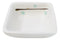 Pack Of 6 Square Yukino Hana Snowflakes Melamine Condiments Dipping Sauce Dishes