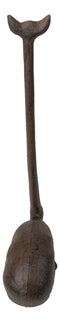 Rustic Cast Iron Marine Sperm Whale With Long Tail Kitchen Paper Towel Holder