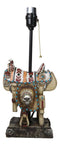 Southwestern Navajo Indian Chief Skull Headdress Cowboy Horse Saddle Table Lamp