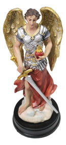 Catholic Christian Church Archangel Saint Jehudiel Laudation Of God Figurine 5"H