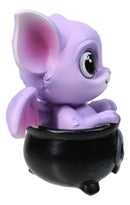Purple Wandra Drake Potion Pals Small Baby Dragon Imp InCauldron Figurine