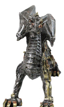 Steampunk Dragon Mechanical Cyborg Robot Sculpture Gears & Clockwork Details