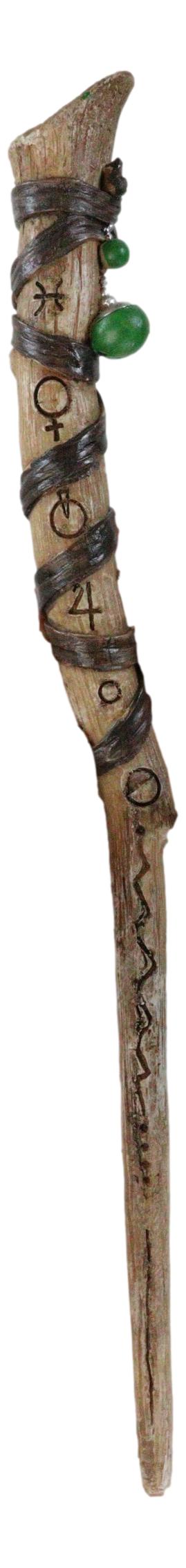 Magic Rune Sacred Symbols Talisman Cosplay Wand 13" Accessory Costume Prop