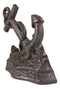 Cast Iron Nautical Ocean Marine Ship Anchor Decorative Paperweight Sculpture