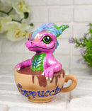 Ruth Thompson Artisan Cappuccino With Frankie Wyrmling Dragon In Cup Figurine