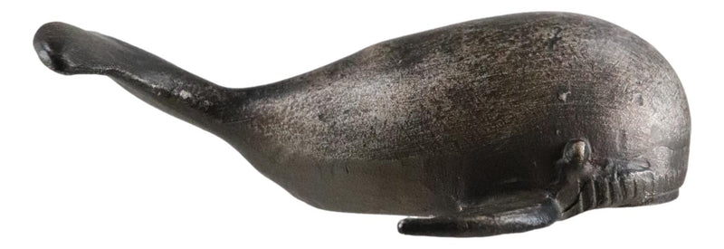 Rustic Cast Iron Nautical Marine Sperm Whale Soda Beer Hand Bottle Cap Opener