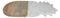 White Marble And Mango Wood Pineapple Cheese Board Cutting Tray With Gold Inlay