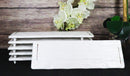 Pack Of 6 Melamine Yukino Hana Rectangular Sushi Entree Serving Platters 12" L
