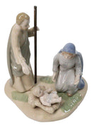 Christmas Nativity Holy Family Mary Joseph Jesus Bone China Porcelain Figurine