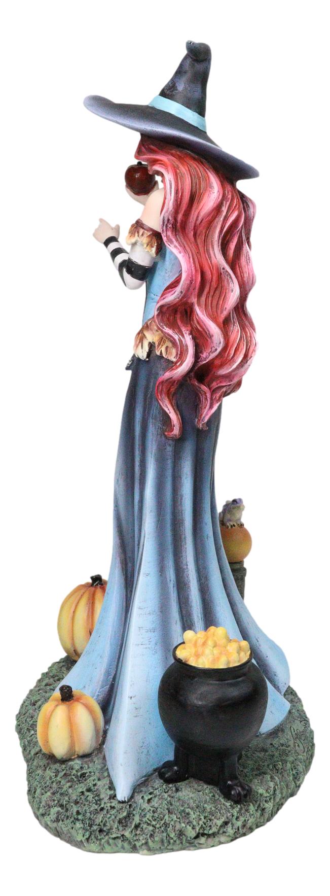 Amy Brown Halloween Pumpkins Ritual Poison Apple Witch Fantasy Magic Figurine