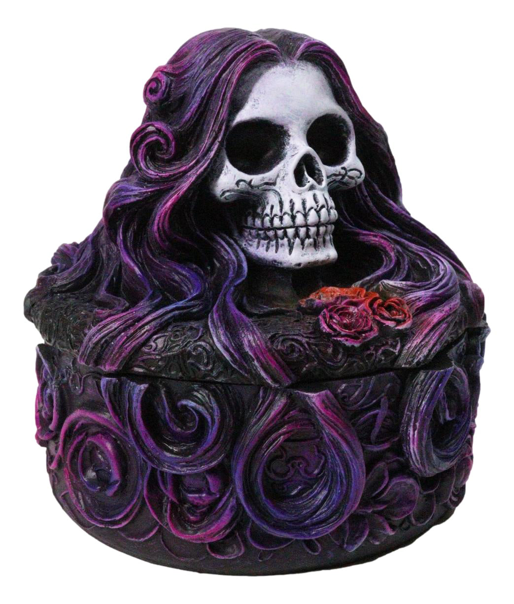 Day Of The Dead Secrets Of The Macabre Katrina Skeleton Boudoir Trinket Box