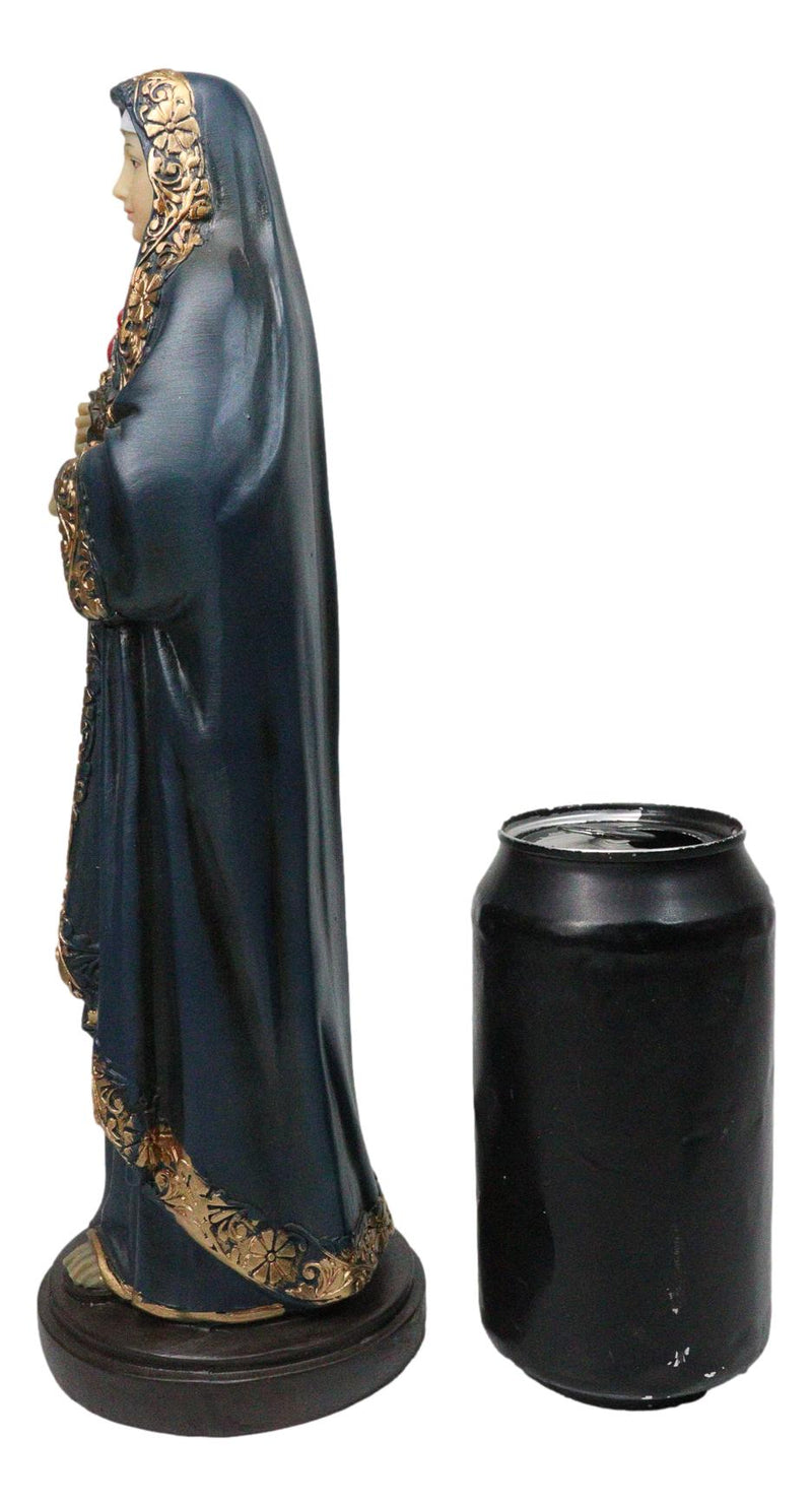Our Lady of Seven Sorrows Mater Dolorosa Virgin Mary Statue With Base ...