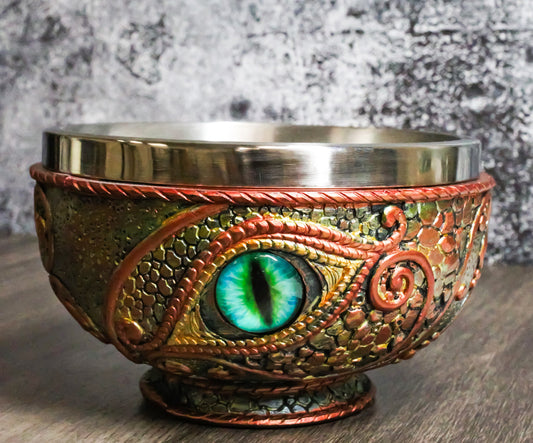 Fantasy Dungeons And Dragons Eye Of The Dragon Utility Organizer Bowl Dish