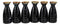 Glazed Ceramic Brown Waterfall Japanese Wine Sake Tokkuri Flask Pack of 6 Flasks