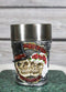 Pack of 4 Gothic Love Never Dies Skeleton Bride And Groom Shooter Shot Glasses
