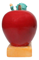 Ceramic The Big Apple And Lady Liberty New York Salt And Pepper Shakers Set