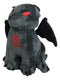 Mythical Fantasy Legend Dracula Vampire Feline Cat Luxe Soft Plush Toy Doll