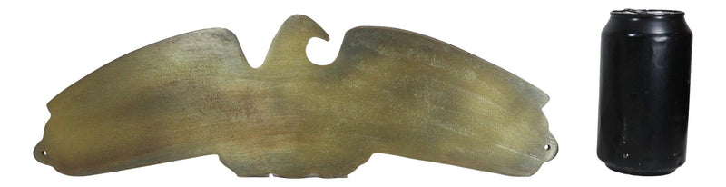 Marine Bald Eagle Sailor Anchor Wine And Spirits Aluminum Wall Decor Plaque