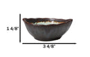 Pack Of 6 Blue Sky Aozora Kannyu Ceramic Leaf Shaped Sauce Condiment Dishes 2oz