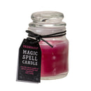Set of 3 Wicca Halloween Ritual Floral Friendship Spell Candle in Glass Jar