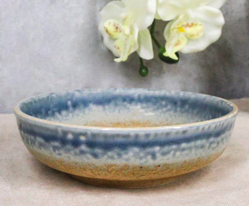Pack Of 5 Blue River Ao Nagashi Collection Shallow Bowl Or Deep Plates 10oz