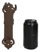 Rustic Western Forest Stag Elk Deer Head Cast Iron Door Knocker Cabin Lodge