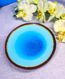 Pack Of 6 Blue Sky Aozora Kannyu Ceramic Round Appetizer Salad Dessert Plates