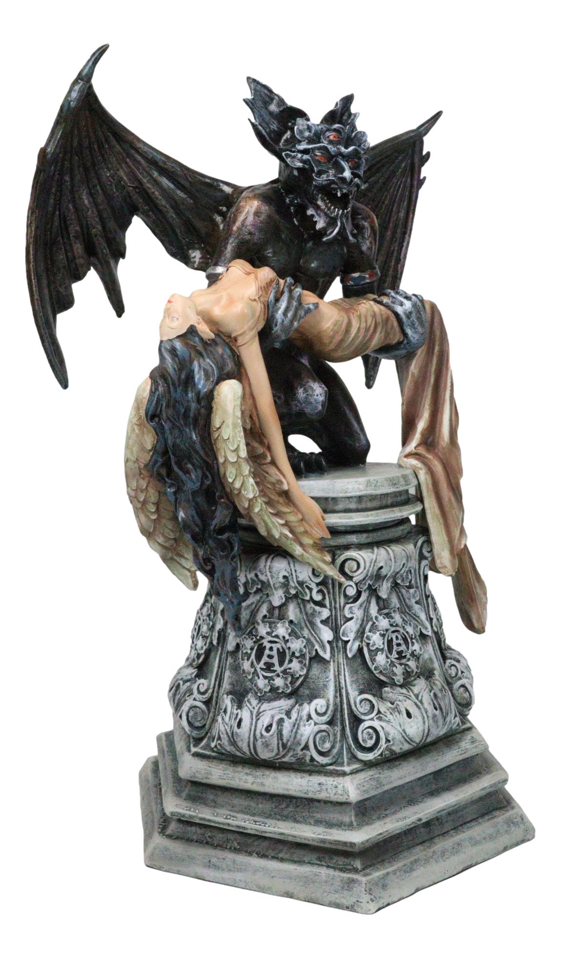 Gothic Saturn's Reprieve Charun Restoring Life To Maion Angel of Saturn Statue