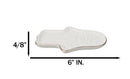 Wicca Mystical White Hamsa Palm with Evil Eye Hand Incense Stick Holder Dish