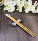 Pack Of 6 Blue Sky Stars Seikai Collection Porcelain Chopsticks Hashioki Rest