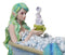 Amy Brown Aquamarine Pretty Mermaid Relaxing And Bubble Bathing in Tub Figurine