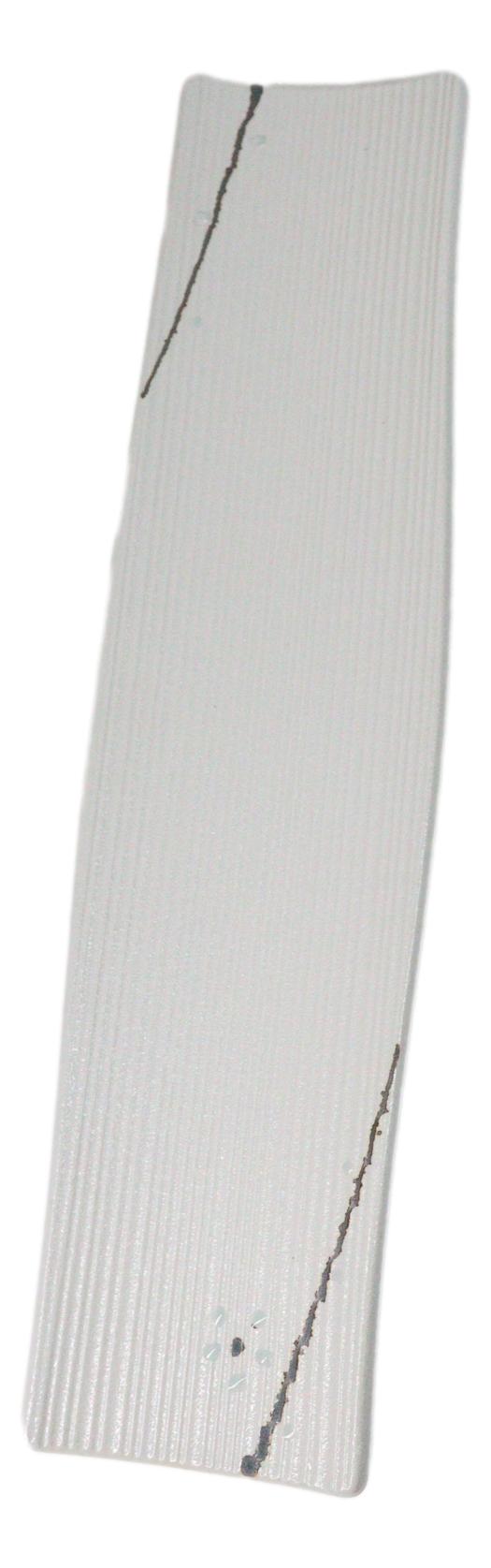Yukino Hana Collection Large 16.5" Elongated Rectangular Wavy Serving Platter