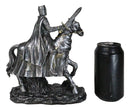 Suit of Armor Crusader Knight With Sword And Shield On Cavalry Horse Figurine