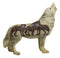 The Wolf Spirit Collection Aardwolf Wolfpack Figurine Howling Wolf 6.25"L