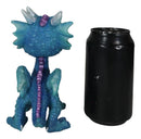 Blue Whimsical Wyrmling Dragon With Flutter Wings Decorative Bobblehead Figurine