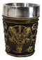Set Of 2 Occultic Pagan Pentagram Sigil Of Baphomet Sabbatic Goat Shot Glasses